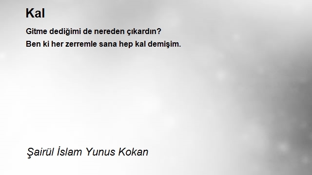 Şairül İslam Yunus Kokan