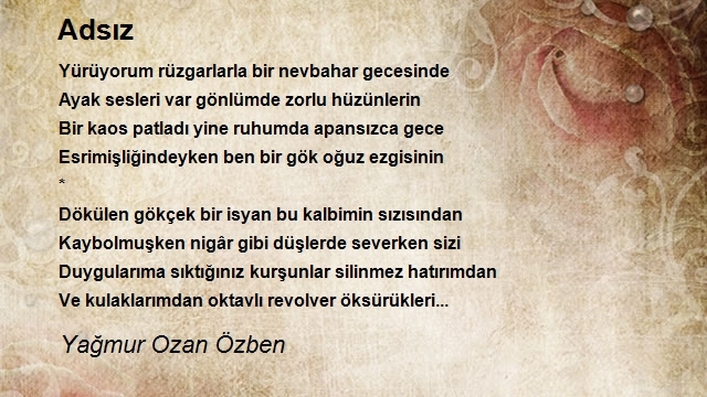 Yağmur Ozan Özben