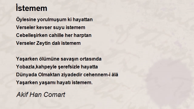 Akif Han Comart