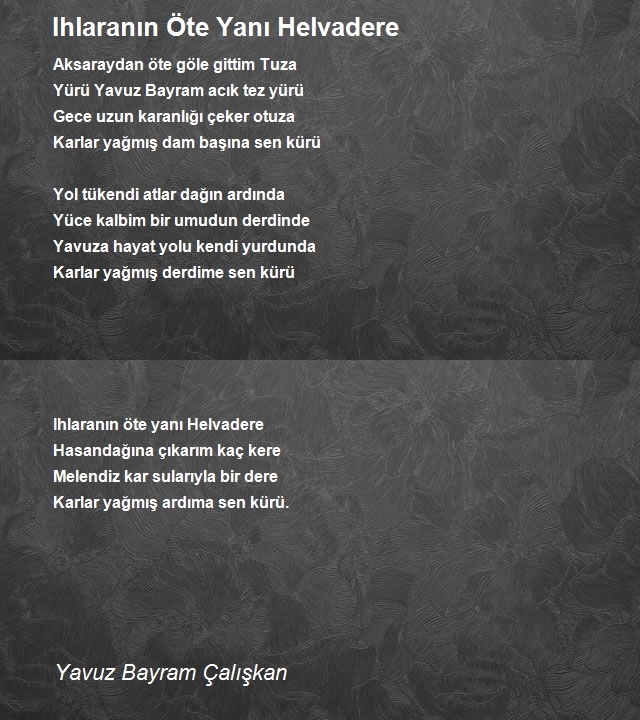 Yavuz Bayram Çalışkan