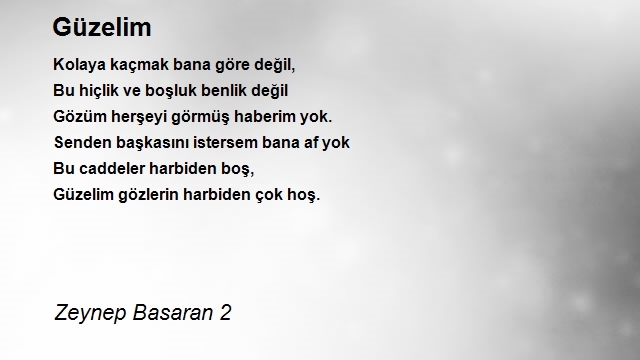 Zeynep Basaran 2