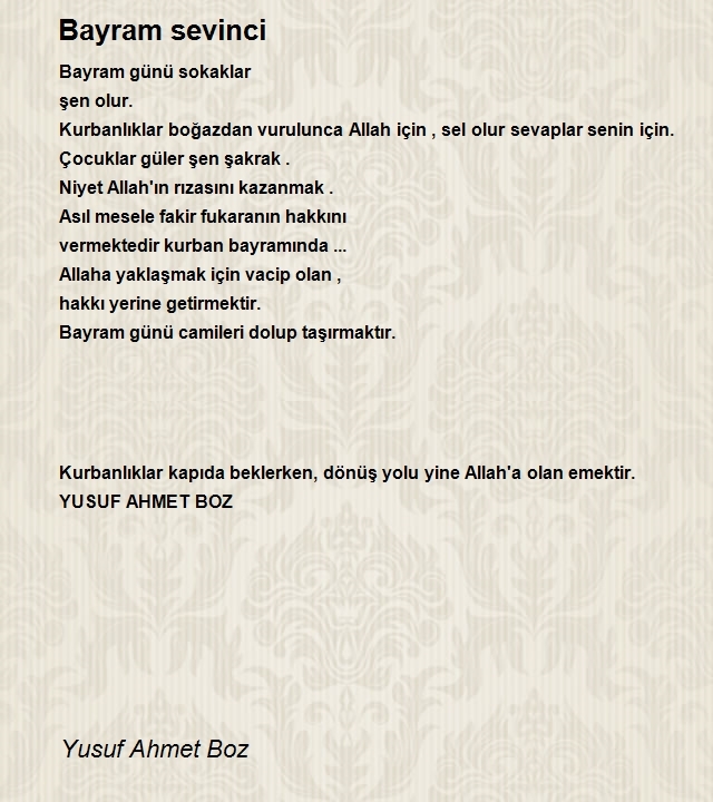 Yusuf Ahmet Boz