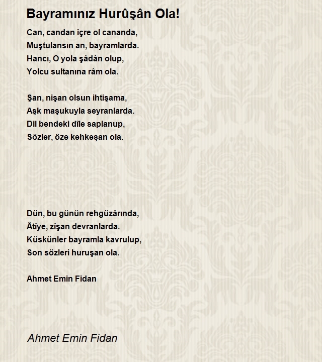 Ahmet Emin Fidan