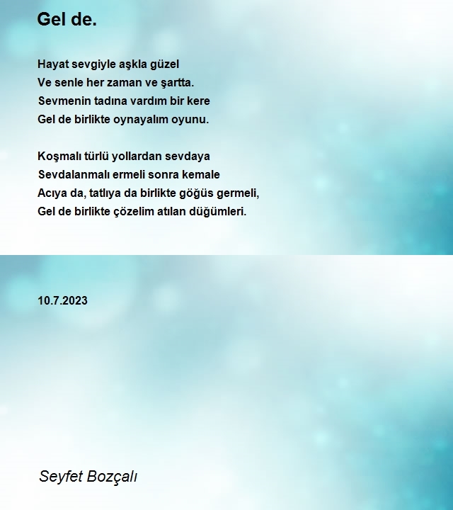 Seyfet Bozçalı