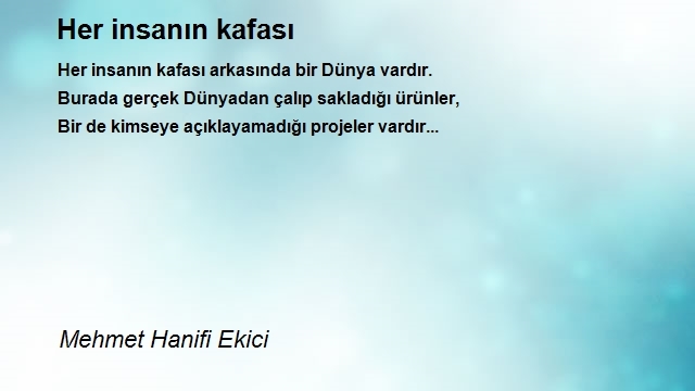 Mehmet Hanifi Ekici