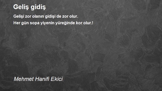 Mehmet Hanifi Ekici