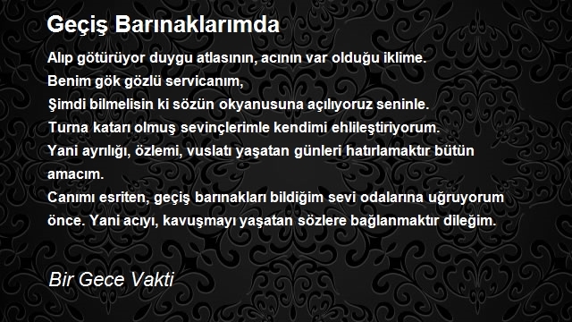 Bir Gece Vakti