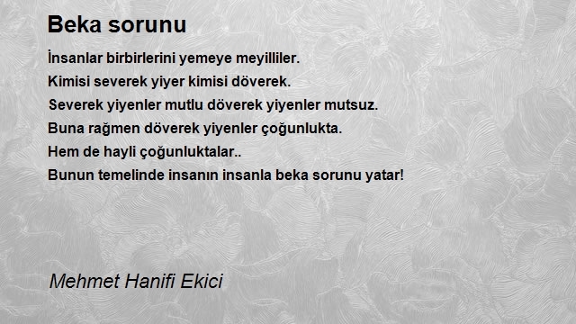 Mehmet Hanifi Ekici