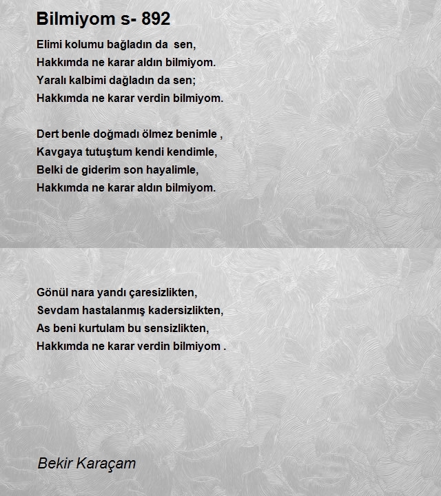 Bekir Karaçam