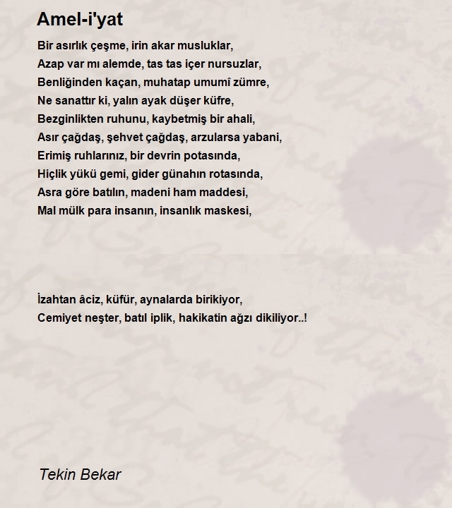 Tekin Bekar