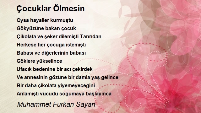 Muhammet Furkan Sayan