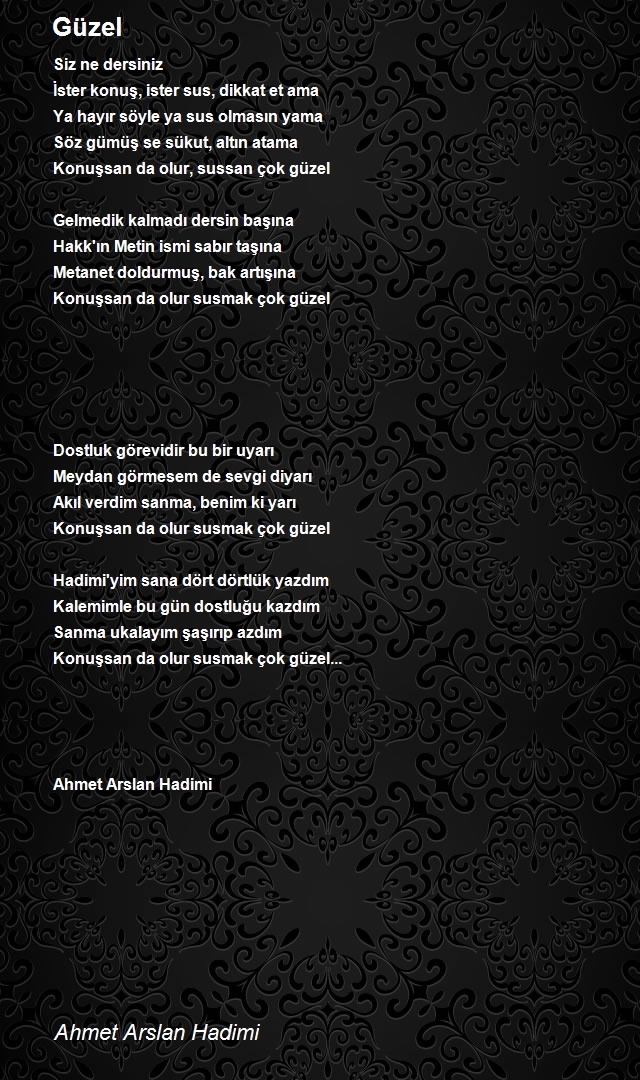 Ahmet Arslan Hadimi