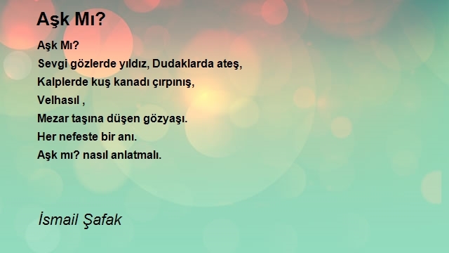 İsmail Şafak