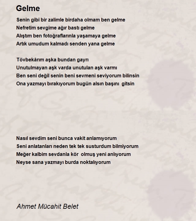 Ahmet Mücahit Belet