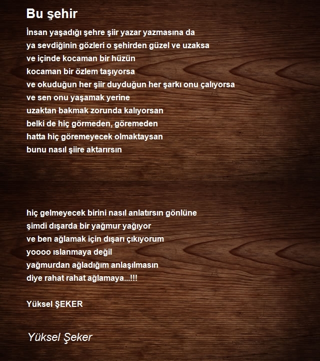 Yüksel Şeker