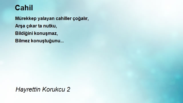 Hayrettin Korukcu 2