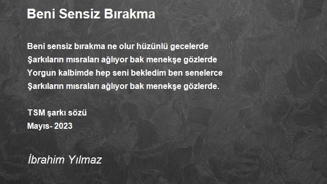 İbrahim Yılmaz