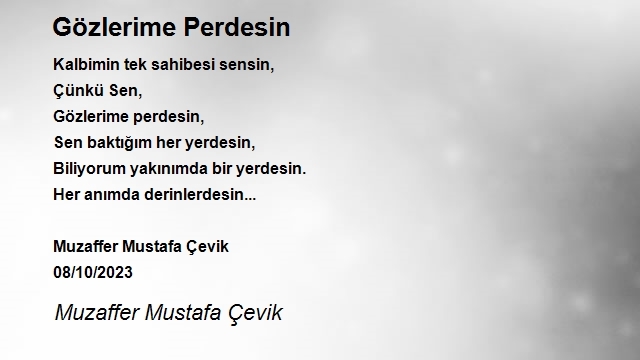 Muzaffer Mustafa Çevik