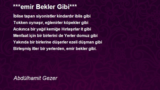 Abdülhamit Gezer