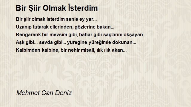 Mehmet Can Deniz