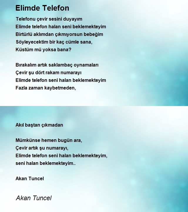 Akan Tuncel