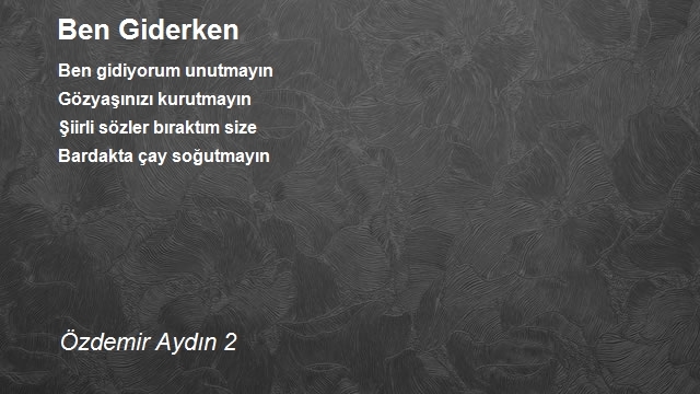 Özdemir Aydın 2