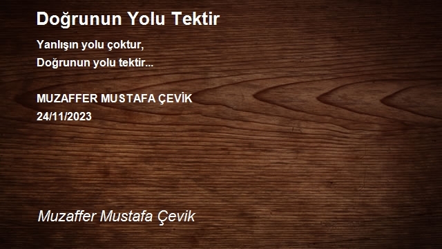 Muzaffer Mustafa Çevik