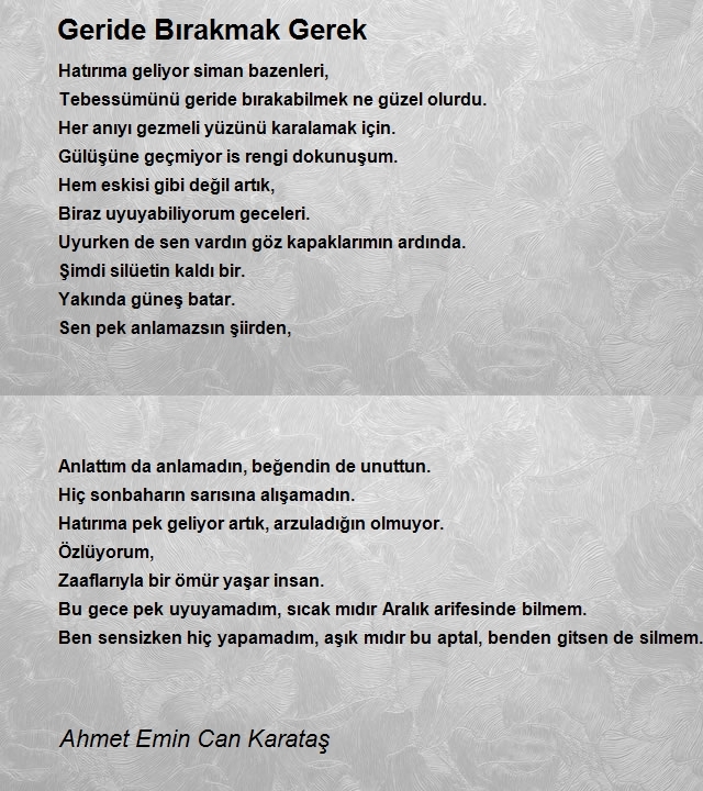 Ahmet Emin Can Karataş