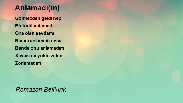 Ramazan Belikırık