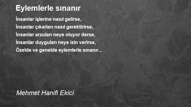 Mehmet Hanifi Ekici