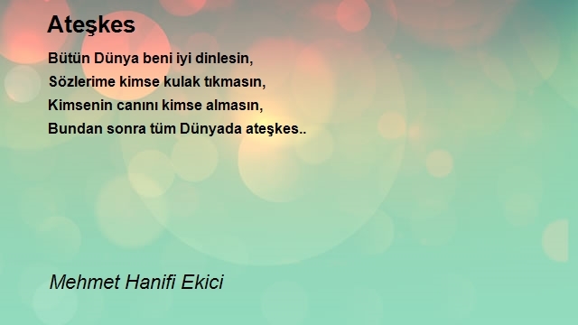 Mehmet Hanifi Ekici