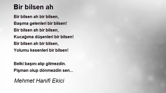 Mehmet Hanifi Ekici