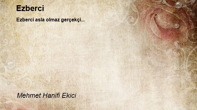 Mehmet Hanifi Ekici