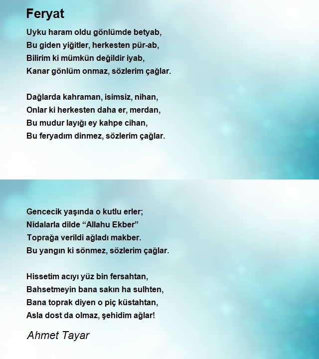 Ahmet Tayar