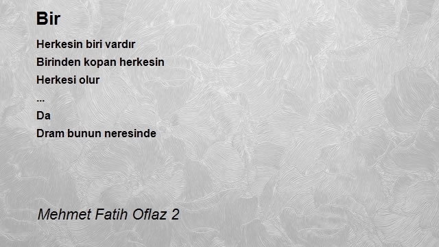 Mehmet Fatih Oflaz 2