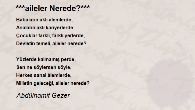 Abdülhamit Gezer