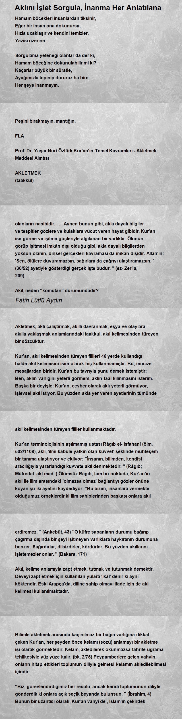 Fatih Lütfü Aydın