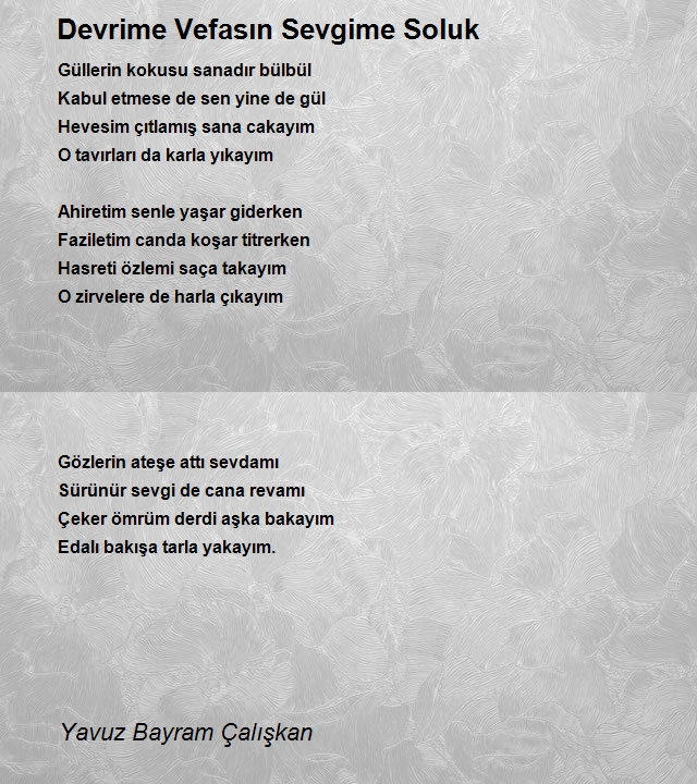 Yavuz Bayram Çalışkan