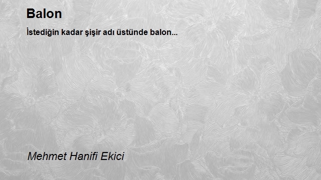 Mehmet Hanifi Ekici