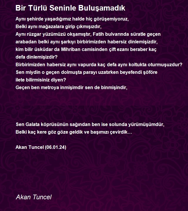 Akan Tuncel