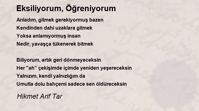 Hikmet Arif Tar