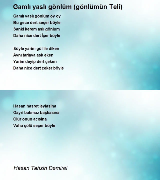 Hasan Tahsin Demirel