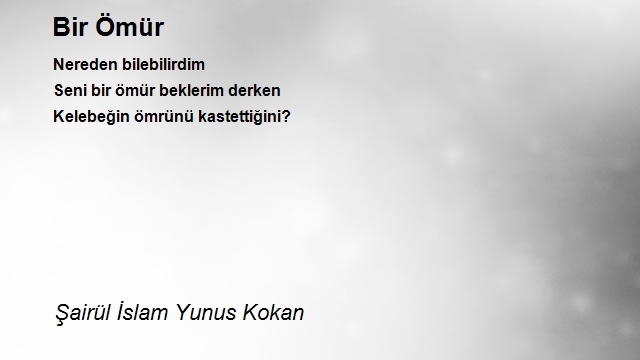 Şairül İslam Yunus Kokan