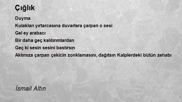 İsmail Altın