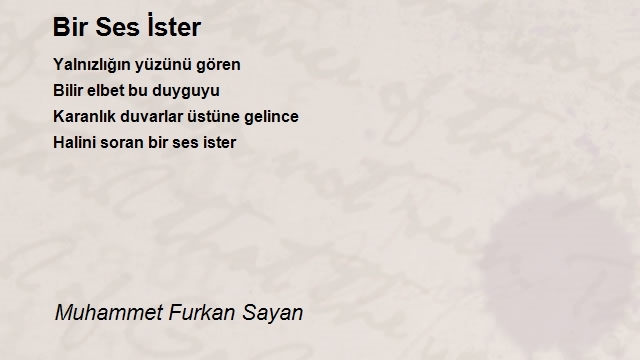 Muhammet Furkan Sayan