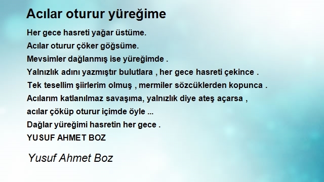 Yusuf Ahmet Boz