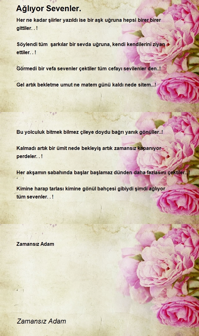 Zamansız Adam