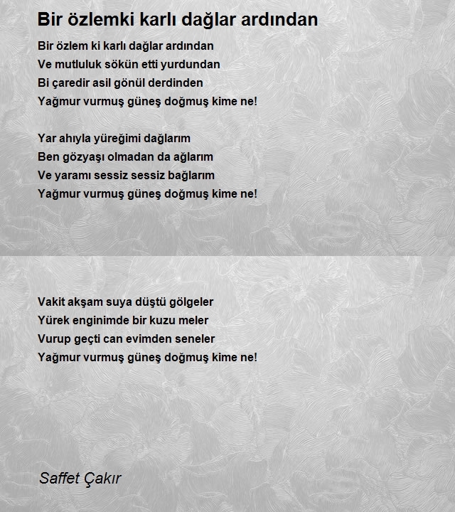 Saffet Çakır