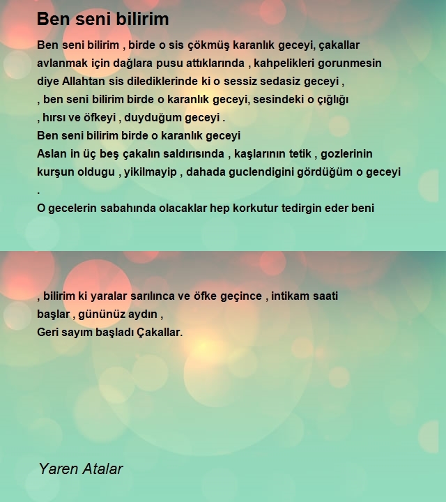 Yaren Atalar