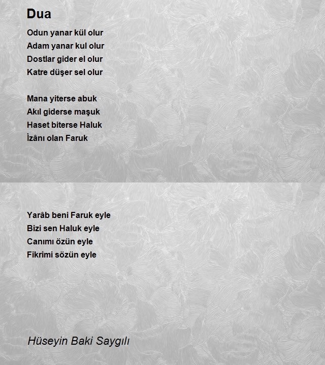 Hüseyin Baki Saygılı Dem